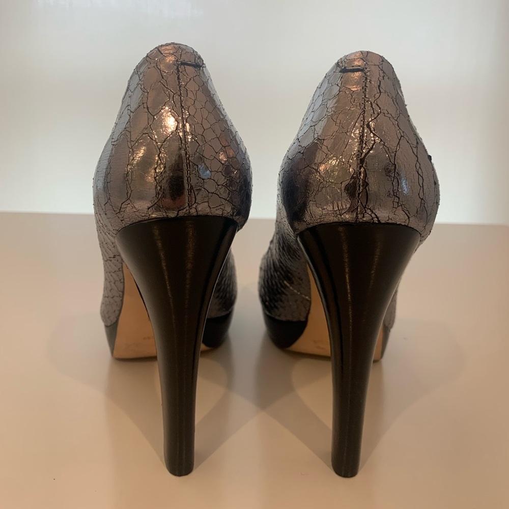 Via Spiga peep toe platform heels - Picture 3 of 10